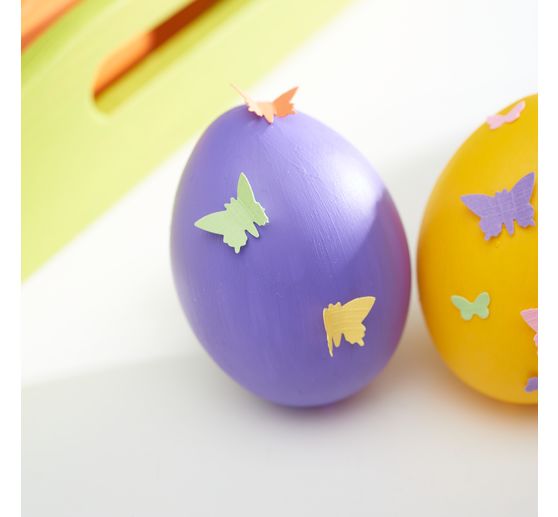 VBS Decorative eggs "White", 100 pieces