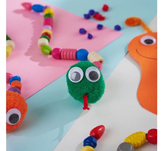 VBS Wood bead mix, 700g