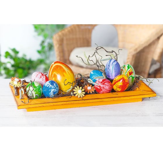 VBS Decorative eggs "White", 100 pieces