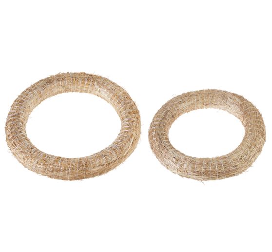 Straw wreath Ø 35 cm