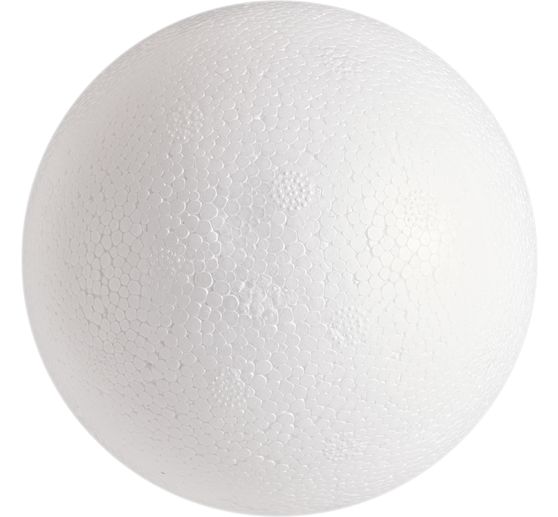 Polystyrene ball, Ø 10 cm