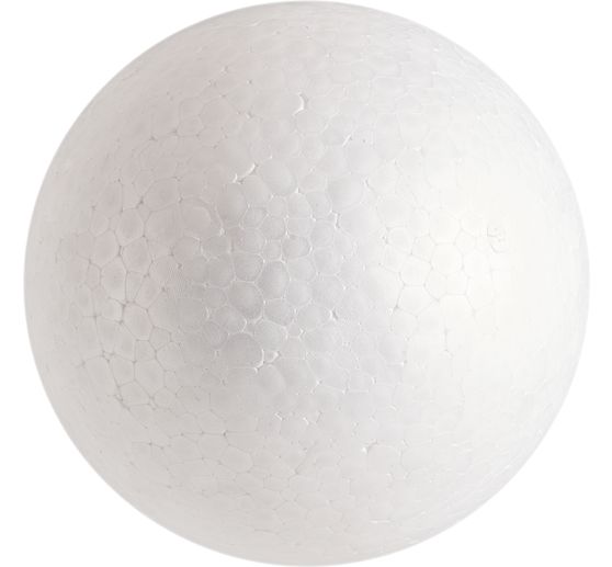 Polystyrene ball, Ø 12 cm