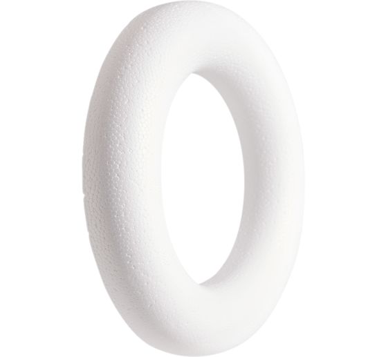 Polystyrene ring flat (Roman), Ø 17 cm