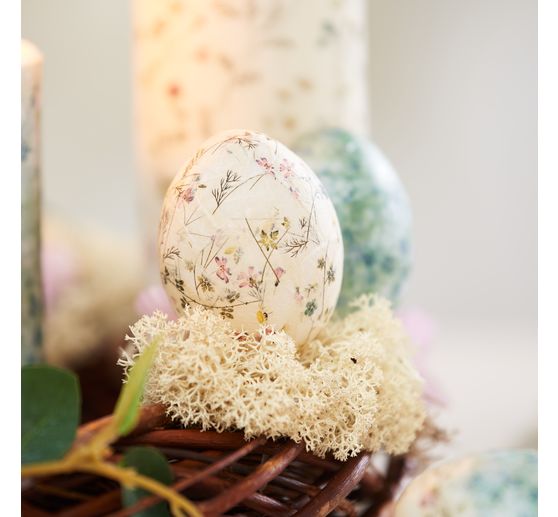 Motif straw silk "Land of the Rising Sun - Zen Garden"