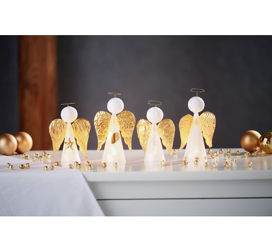VBS LED tea lights, 4 pieces