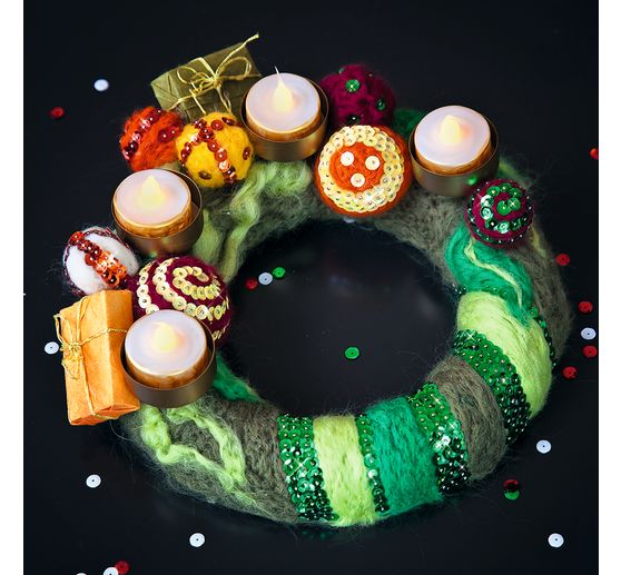 Polystyrene ring flat, (Roman), Ø 22 cm