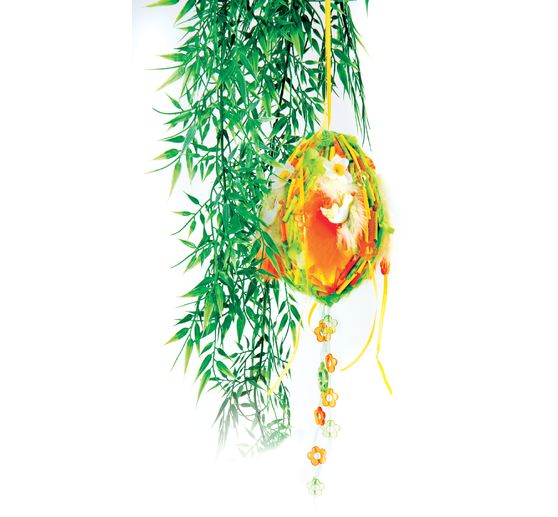 Styrofoam egg, 15,5 x 11 cm, 2 parts