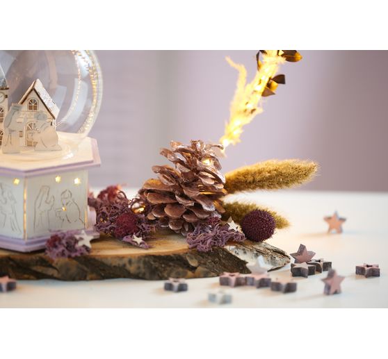 Dried flowers potpourri set "Lilac"