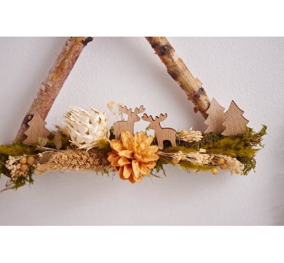 Dried flowers potpourri set "Natural"