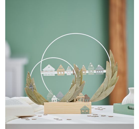 Wooden stand for rings