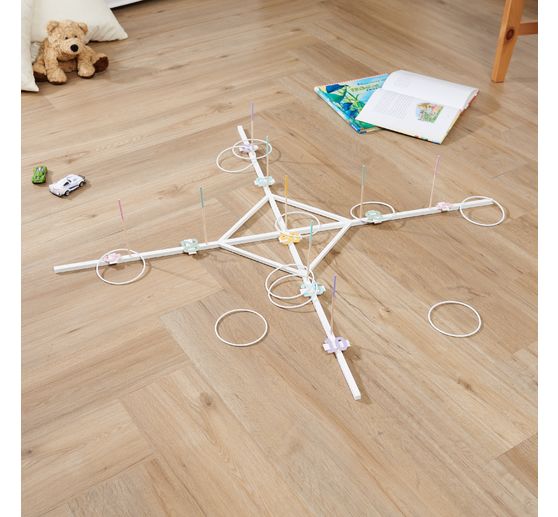 Metal ring "Circle", White