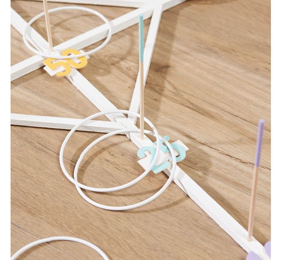 Metal ring "Circle", White