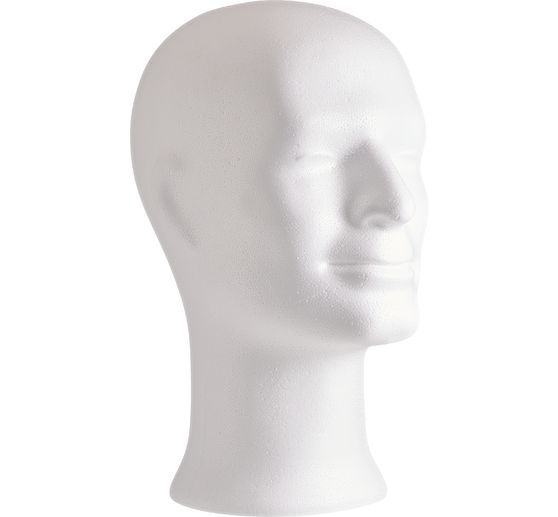 Styrofoam mold "Man head