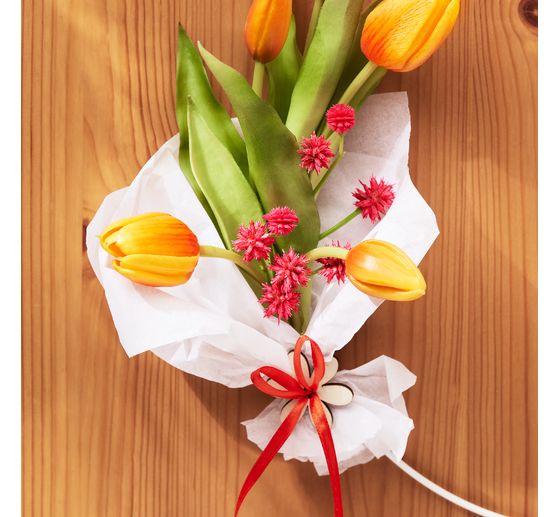 Metal ring "Circle", White