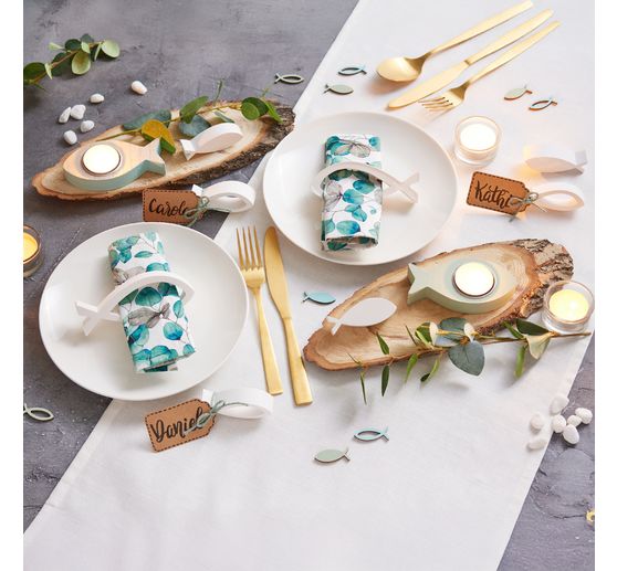 Napkin "Eucalyptus leaves"