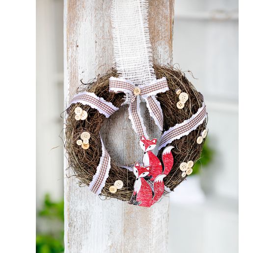 VBS Wreath with vines, Ø 25 cm