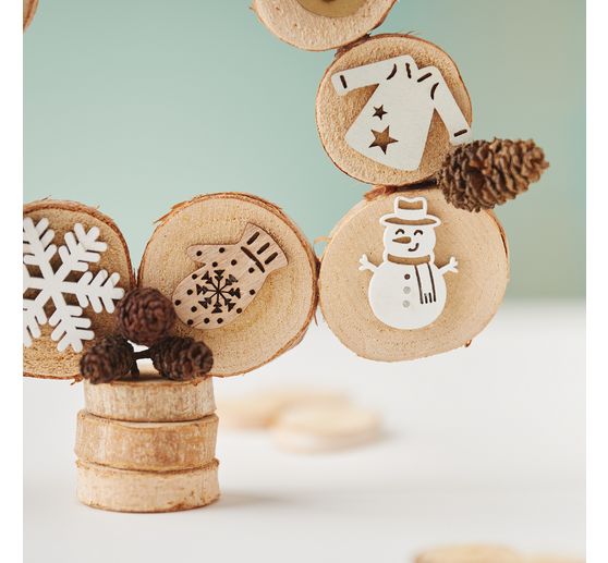 VBS Birch discs, 10 pieces