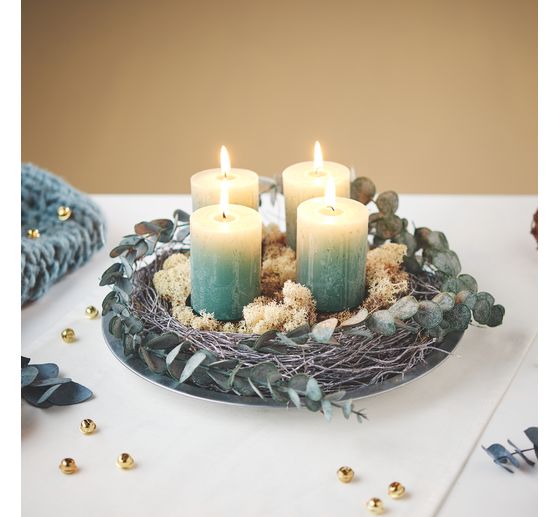 Portacandele "classico" con spine decorative