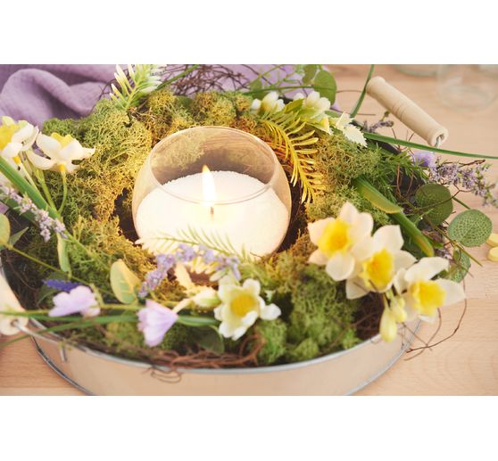 VBS Tealight jar "Bowl", &Oslash; 10,5 cm, 2 pieces