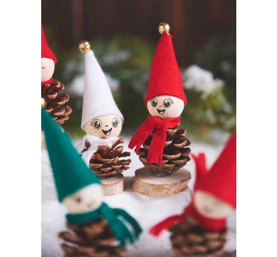 Kit per lavoretti VBS "Gnomi di pigne"