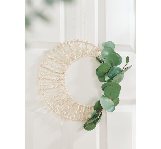 Metal ring "Circle", White