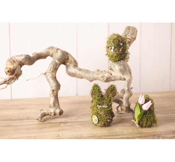 Uovo di polistirolo VBS, circa 8 x 6 cm, 10 pezzi