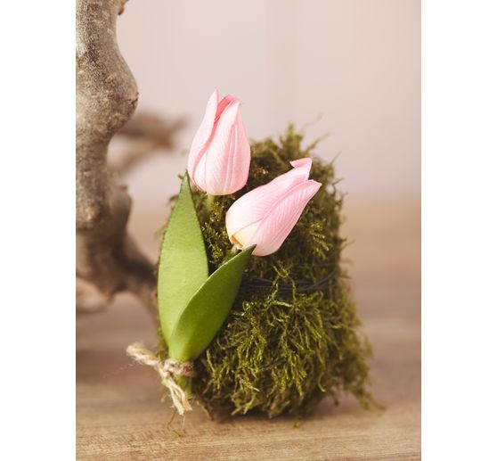 Uovo di polistirolo VBS, circa 8 x 6 cm, 10 pezzi