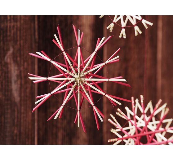 Handicraft set "Straw Star"