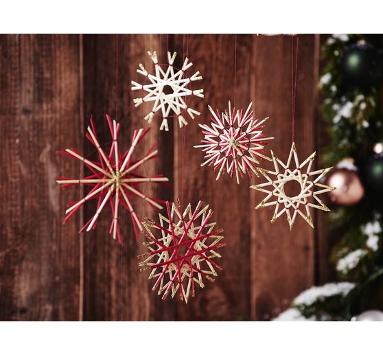 Handicraft set "Straw Star"