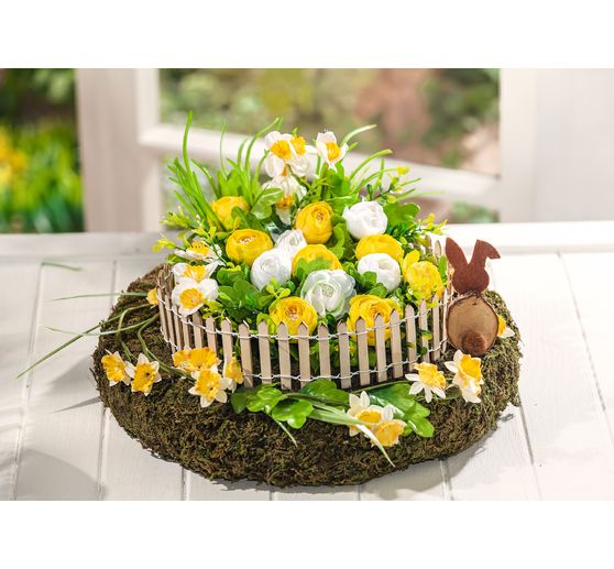 VBS Ranunculus bunch "White/Yellow"