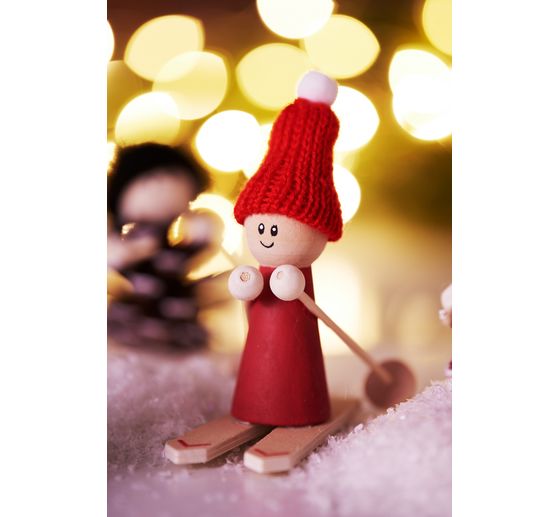 Kit per lavoretti "Sci di legno grande" della VBS