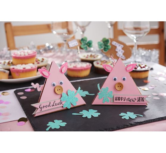 VBS Wobbly eyes to glue on "Round", 6 mm, 100 pieces