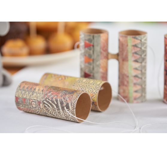 Micro macramé cord, waxed