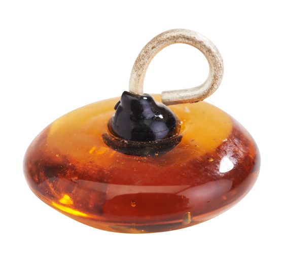 Bear eyes with eyelet, brown,Ø 12 mm, 10 pieces