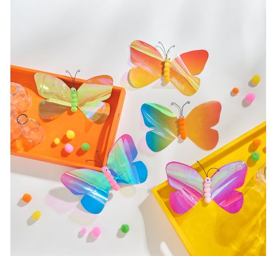 Paper mix iridescent "Crispy Rainbow"