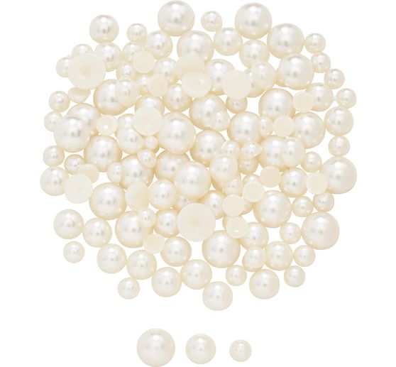 Half pearls, mother of pearl
