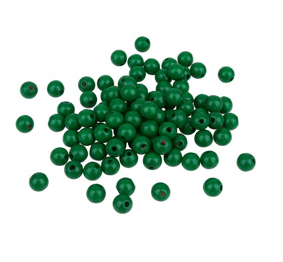 Wooden beads, Ø 8 mm, 85 pieces