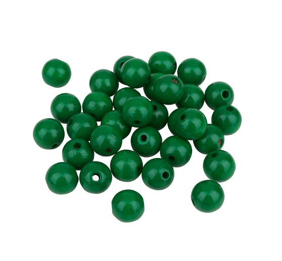 Wooden beads, Ø 12 mm, 30 pieces