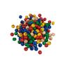 Wooden beads, Ø 4 mm, about 165 pieces Colourful