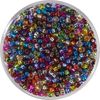 Miyuki Rocailles silverlined-Mix