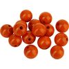 Wooden beads, Ø 4 mm, about 165 pieces Orange