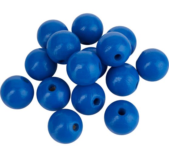 Wooden beads, Ø 4 mm, about 165 pieces