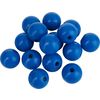 Wooden beads, Ø 4 mm, about 165 pieces Blue