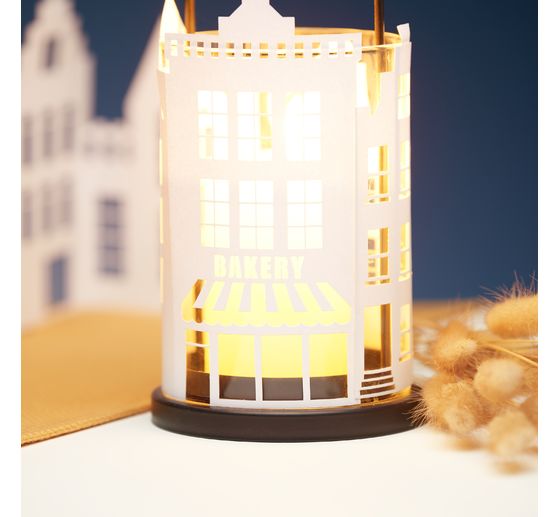 Pillar candle "Rustik", Ø 6 x 8 cm