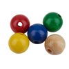 Wood Beads, Ø 15 mm Colourful
