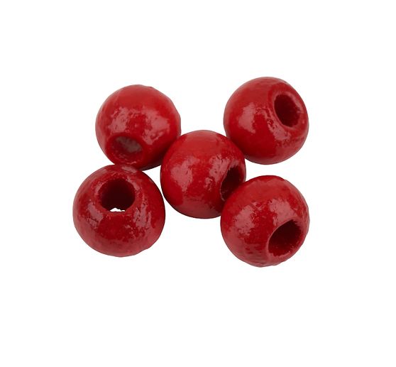 Wooden beads, Ø 4 mm, about 165 pieces