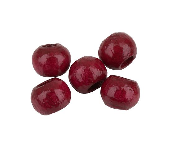 Wooden beads, Ø 4 mm, about 165 pieces