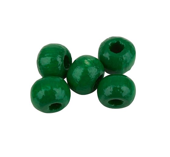 Wooden beads, Ø 4 mm, about 165 pieces