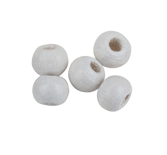 Wooden beads, Ø 4 mm, about 165 pieces