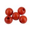 Wooden beads, Ø 6mm, approx. 125 pieces Orange